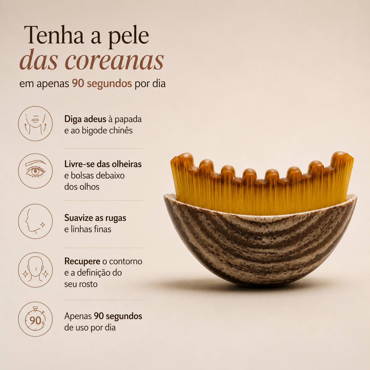 Koralift - Escova de Drenagem Facial